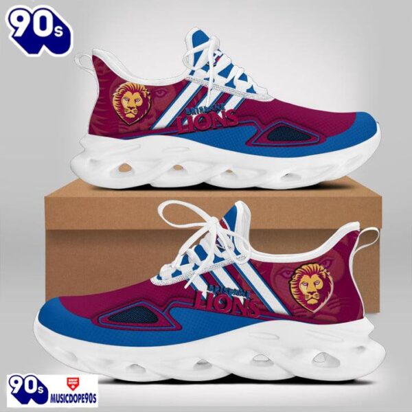 Brisbane Lions Maxsoul Shoes MucAFL