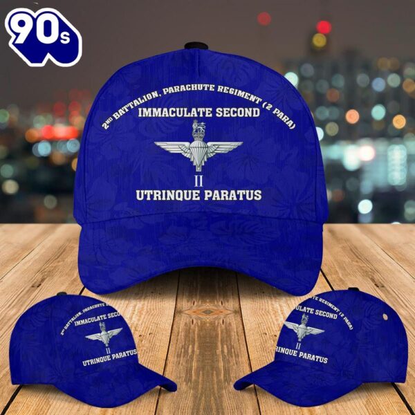 British Army 2nd Battalion, Parachute Regiment (2 PARA) Baseball Cap  Gift For Veteran Day