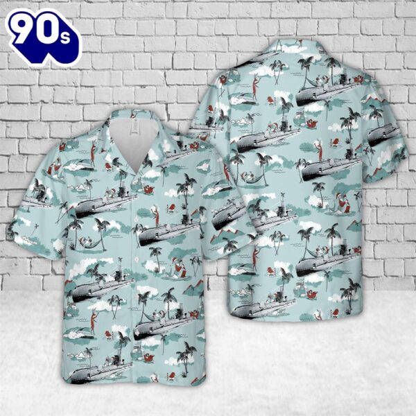 British S-class submarine (1931) Christmas Hawaiian Shirt