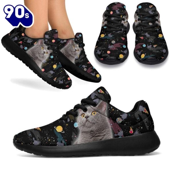 British Shorthair Cat Sneakers Sporty Shoes For Cat Lover