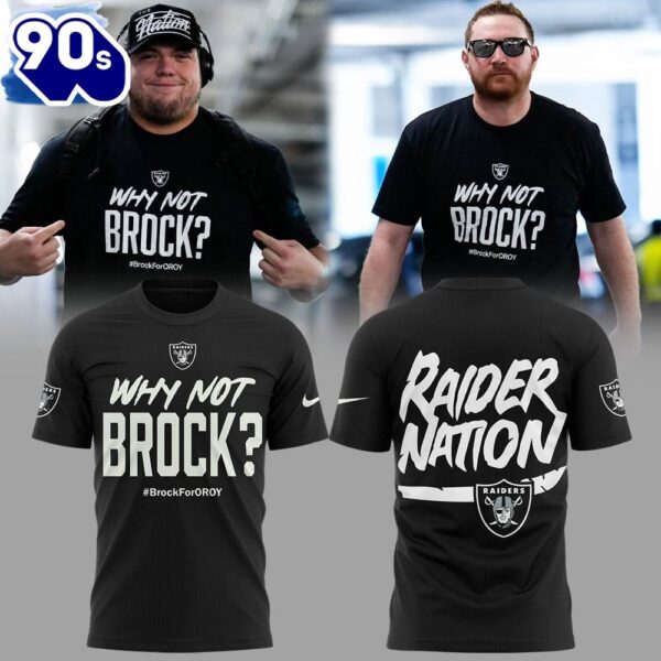 Brock For Oroy Las Vegas Raiders 3d T-Shirt