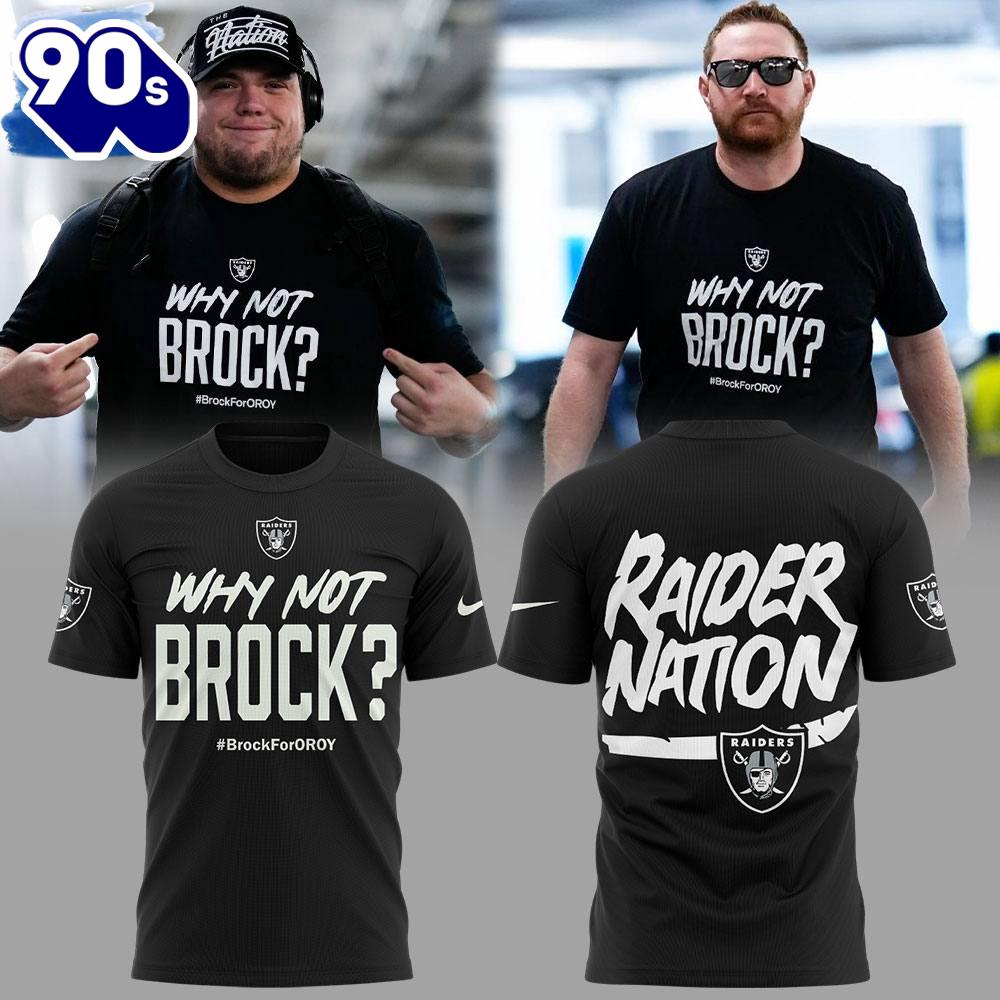 Brock For Oroy Las Vegas Raiders 3d T-Shirt Brock For Oroy Las Vegas Raiders 3d T-Shirt