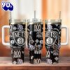 Brooklyn Nets NBA Basketball Sport Custom Stanley Quencher 40oz Stainless Steel Tumbler