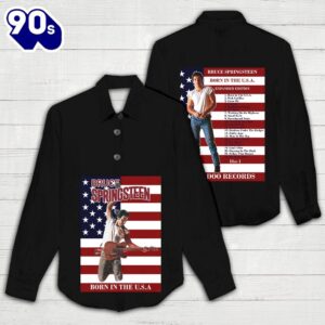 Bruce Springsteen 3D Linen Shirt…