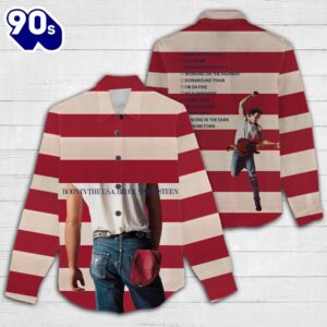 Bruce Springsteen 3D Linen Shirt