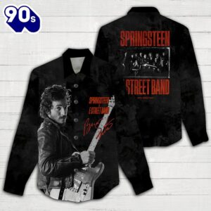 Bruce Springsteen 3D Linen Shirt…