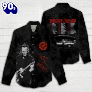 Bruce Springsteen 3D Linen Shirt…