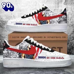 Bruce Springsteen Air Force 1 Sneaker Gift For Summer New Trend