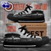 Bruce Springsteen E Street Band 2023 Tour, Bruce Springsteen High Top Canvas Shoes For Fans