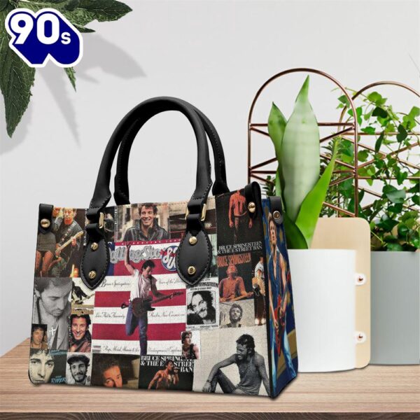 Bruce Springsteen Music  Leather HandBag  Gift For Christmas