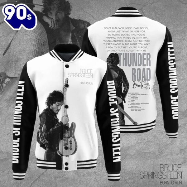 Bruce Springsteen New Trend Baseball Jacket