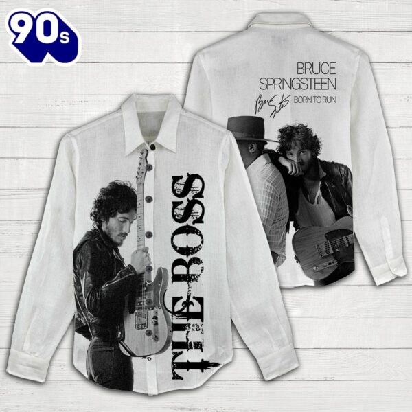 Bruce Springsteen  New Women’s Casual Shirt 3D