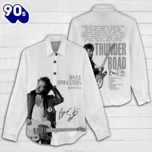 Bruce Springsteen Style Women’s Casual…