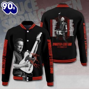 Bruce Springsteen Varsity Jacket For Fans