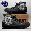 Bruce Springsteen X E Street Band On Tour, Bruce Springsteen High Top Canvas Shoes For Fans