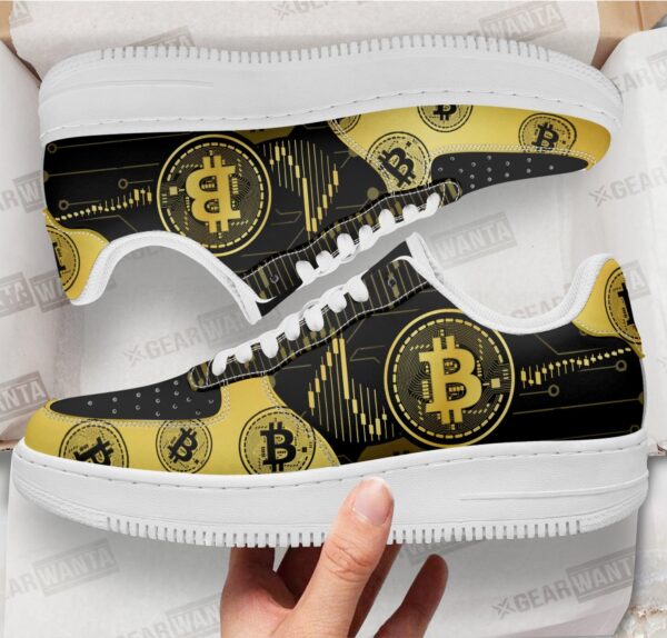 BTC Bit Air Shoes Custom Sneakers