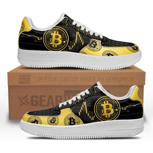 BTC Bit Air Shoes Custom Sneakers