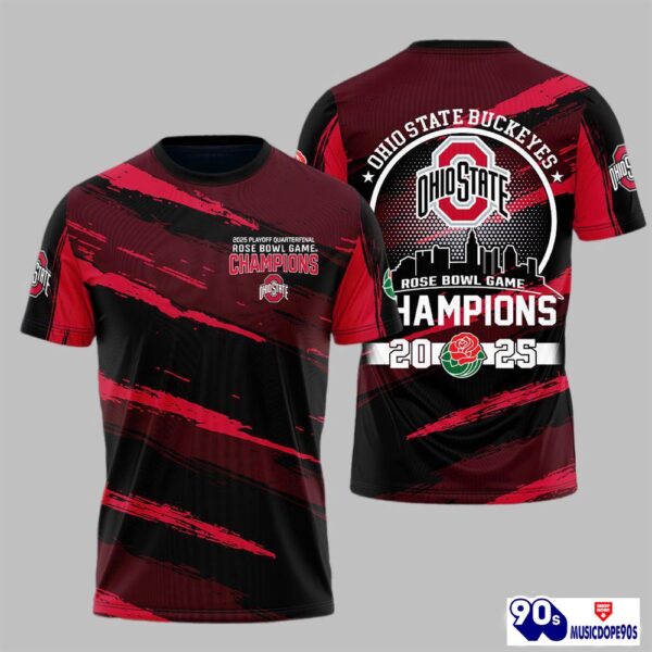 Buckeyes Rose Bowl Game Champions 2025 Shirt