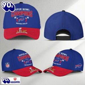 Buffalo Bills 2025 Super Bowl LIX Champions Cap