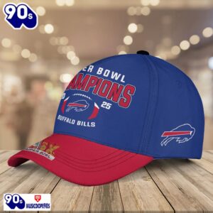 Buffalo Bills 2025 Super Bowl LIX Champions Cap