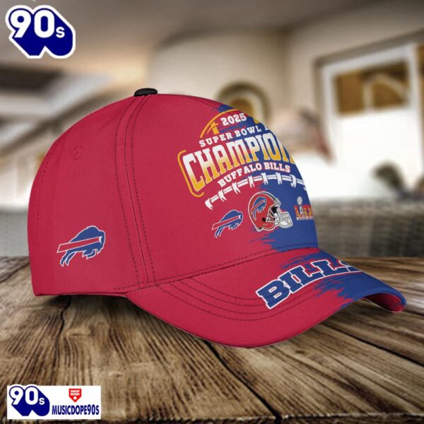 Buffalo Bills 2025 Super Bowl LIX Champions Classic Cap