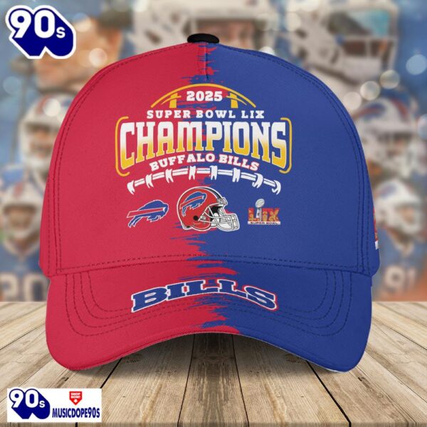 Buffalo Bills 2025 Super Bowl LIX Champions Classic Cap