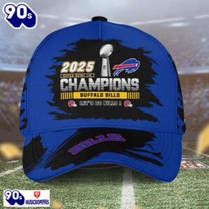 Buffalo Bills 2025 Super Bowl LIX Champions Hat