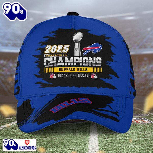 Buffalo Bills 2025 Super Bowl LIX Champions Hat