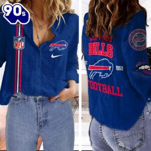 Buffalo Bills 3D Linen Shirt…