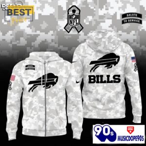 Buffalo Bills Camo 2024 Salute to Service Hoodie, Jogger, Cap