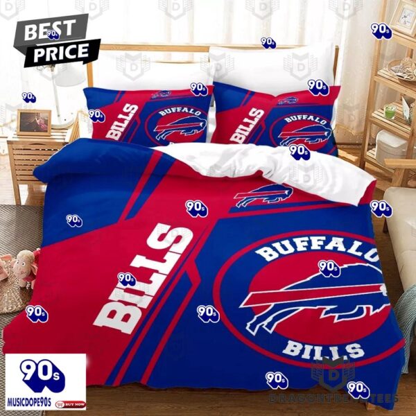 Buffalo Bills Football Logo Bedding Set