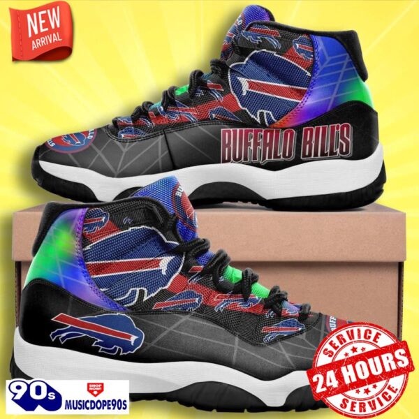 Buffalo Bills Football Team Air Jordan 11 Best Sneakers For Men Women Fans