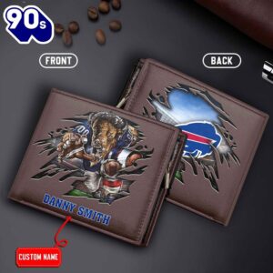 Buffalo Bills Men’s Leather Wallet…