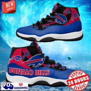 Buffalo Bills NFL Air Jordan 11 Sneakers Shoes Gift For Fans