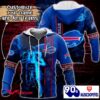 Buffalo Bills NFL Custom Name 3D Hoodie Teams Shirt For Fans