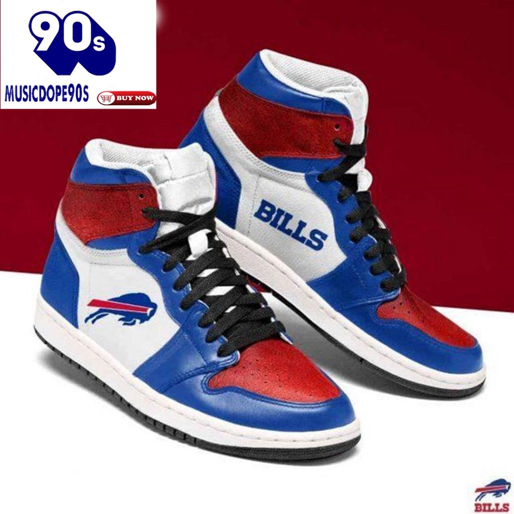 Buffalo Bills NFL Design Air Jordan 1 High Top Buffalo Bills NFL Design Air Jordan 1 High Top