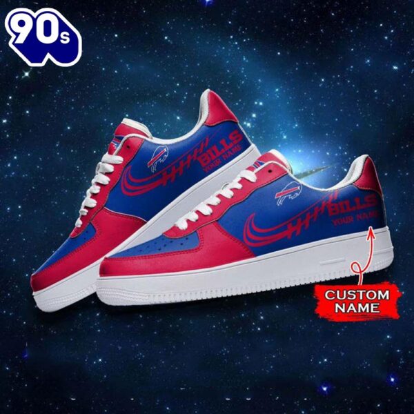 Buffalo Bills NFL Personalized Air Force Sneaker