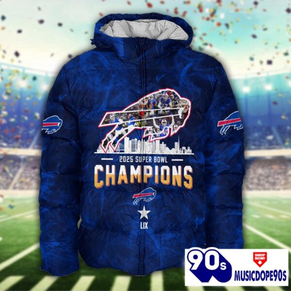 Buffalo Bills Super Bowl LIX Champions Normal Hoodie