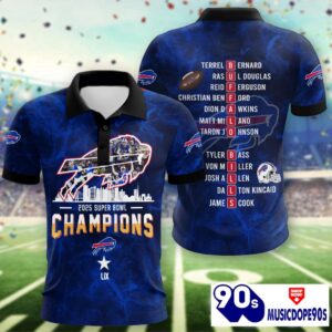 Buffalo Bills Super Bowl LIX Champions Normal Hoodie