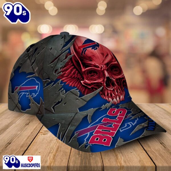 Buffalo Bills-Personalized NFL Skull Cap V2