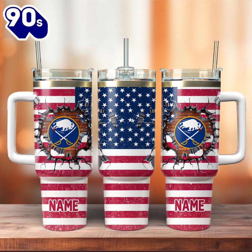 Buffalo Sabres Hockey NHL Sport Custom Stanley Quencher 40oz Stainless Steel Tumbler With Handle - NHL Tumbler 40oz Buffalo Sabres Hockey NHL Sport Custom Stanley Quencher 40oz Stainless Steel Tumbler With Handle - NHL Tumbler 40oz
