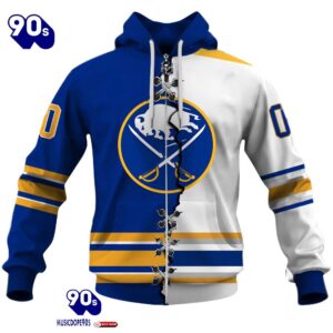 Buffalo Sabres Personalized NHL Mix Jersey Hoodie Set