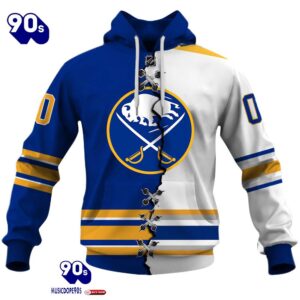 Buffalo Sabres Personalized NHL Mix Jersey Hoodie Set