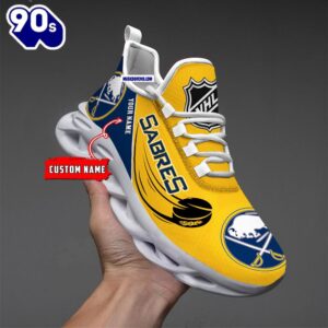 Buffalo Sabres Personalized NHL New Max Soul Shoes V1