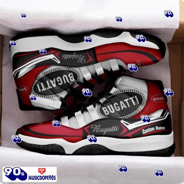 Bugatti Custom Name Air Jordan 11  Sneakers Vintage Shoes