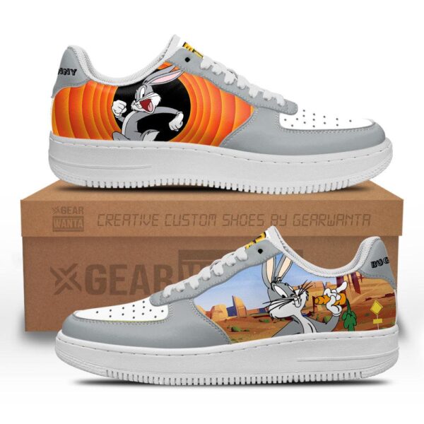 Bugs Bunny Air Sneakers Looney Tunes Custom