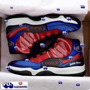 Buick Custom Name Air Jordan 11 Sneakers Vintage Shoes