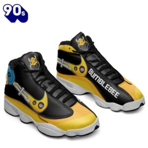 Bumblebee Air Jordan 13 Sneakers Transformer Custom Shoes