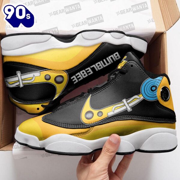 Bumblebee Air Jordan 13 Sneakers Transformer Custom Shoes