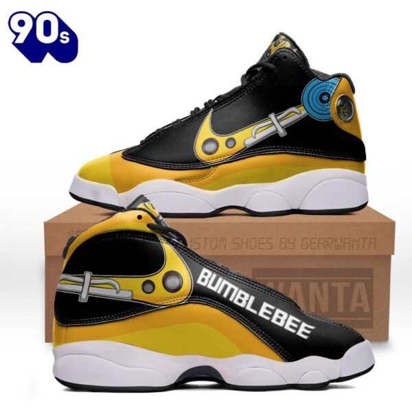 Bumblebee Air Jordan 13 Sneakers Transformer Custom Shoes